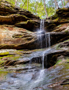 A 3 stage waterfall along the Sipsey River, Sipsey Wilderness, Alabama